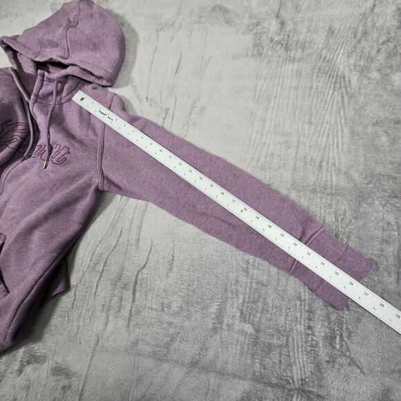 Carhartt Women's Size Medium Clarksburg Full-zip Embroidered Graphic Hoodie - Picture 7 of 11